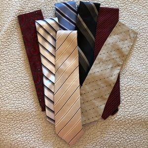Bulk of Seven Mens Ties